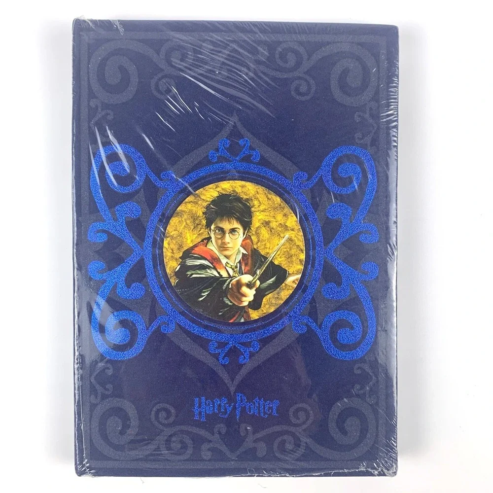 VTG Harry Potter & The Prisoner of Azkaban Flocked Blue Journal Gryffindor Hot T